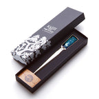 Mother of Pearl Peacock Design Steel Sword Knife Blade Letter Envelope Opener