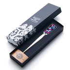 Mother of Pearl White Butterfly Design Sword Knife Desk Envelope Letter Opener 