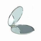 Mother of Pearl Peacock Design Compact Cosmetic Makeup Round Hand Pocket Mirror