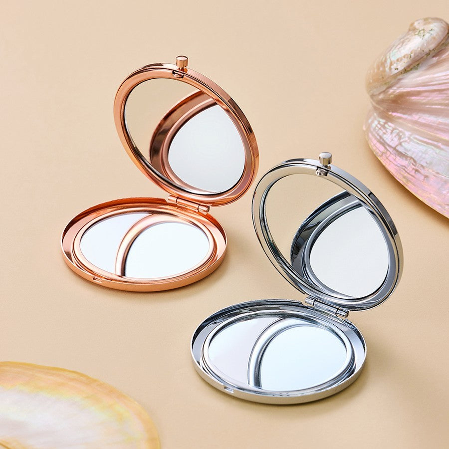 Monument Valley Mother of Pearl Compact Mirror Desert Road Trip Travel Gift