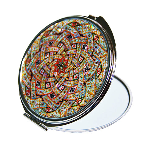 MOP Magnifying Compact Cosmetic Makeup Purse Beauty Unique Pocket Handbag Mirror