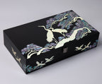 Mother of Pearl Bird Sunglass Box Eyeglasses Display Storage Show Case Holder