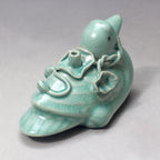Korean Celadon Porcelain Duck Figurine Water Dropper