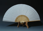 Premium White Korean Mulberry Paper Folding Fan